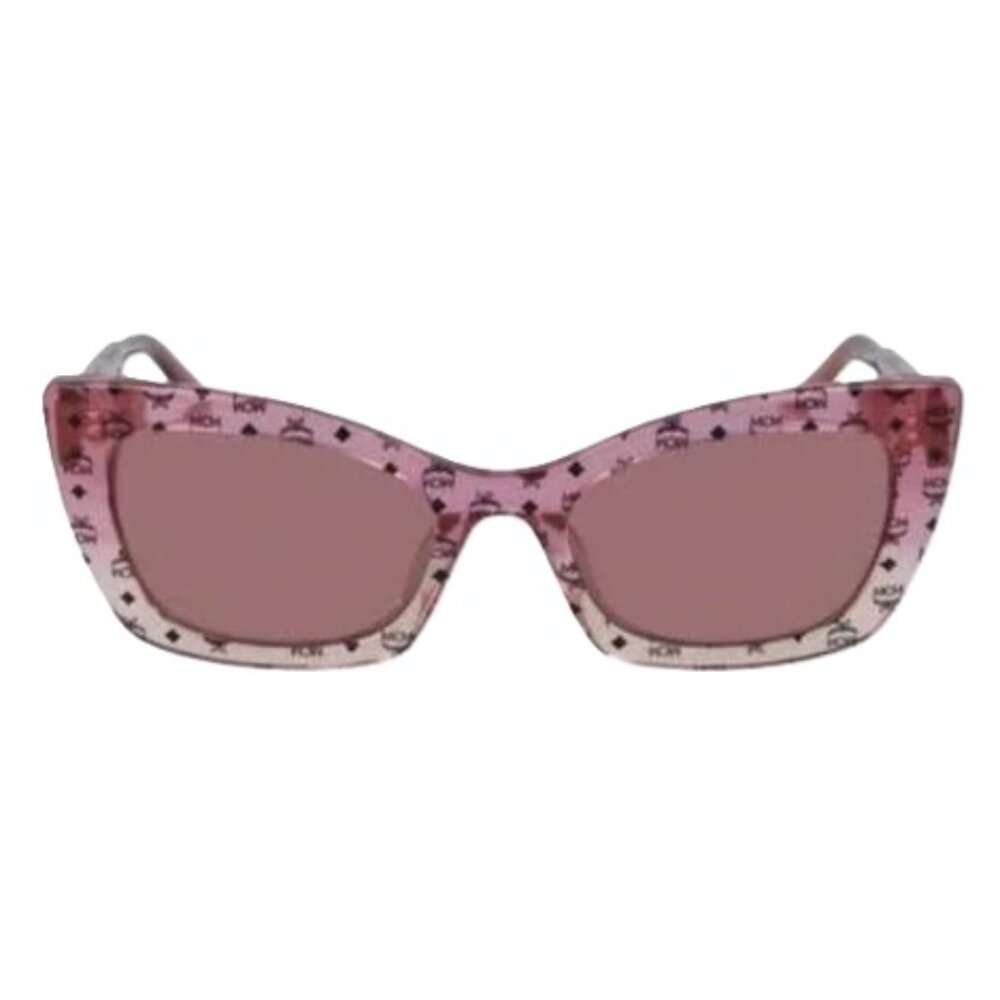 MCM 682S Cat Eye Sunglasses – Rose/Honey Pink – Designer Luxury Eyewear - Picture 3 of 16